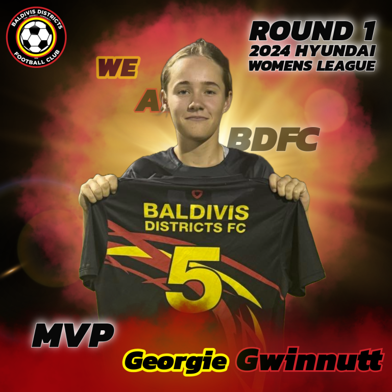 Round 1 MVP: Georgie Gwinnutt